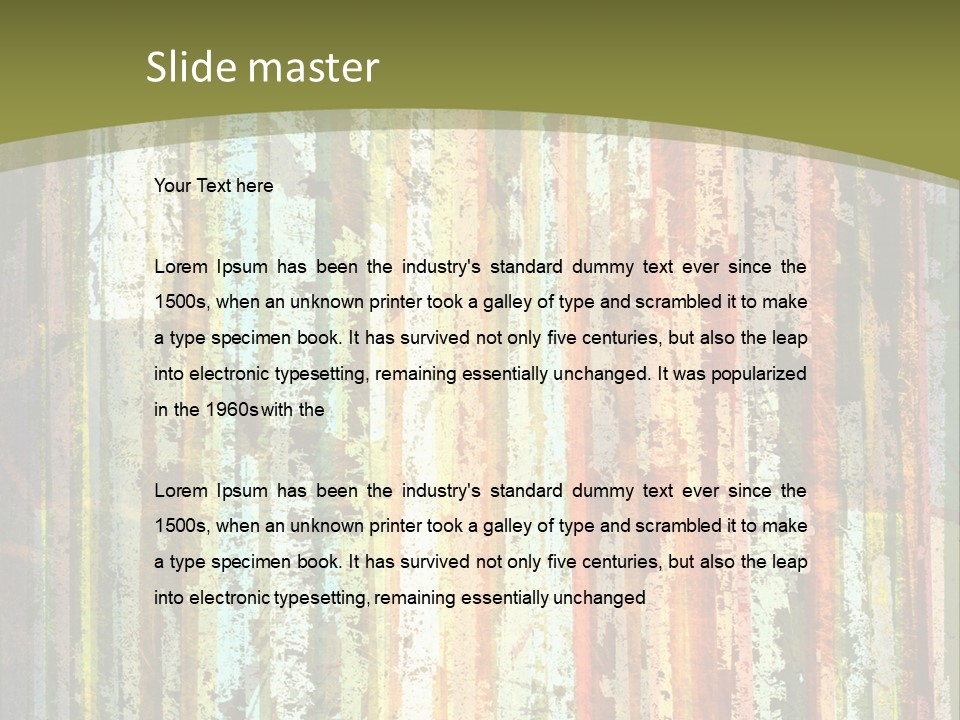 Tones Composition Wallpaper PowerPoint Template