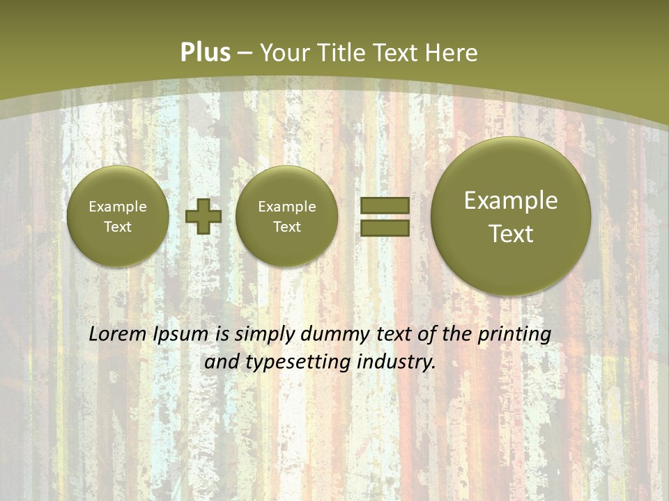 Tones Composition Wallpaper PowerPoint Template
