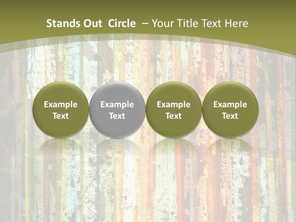 Tones Composition Wallpaper PowerPoint Template