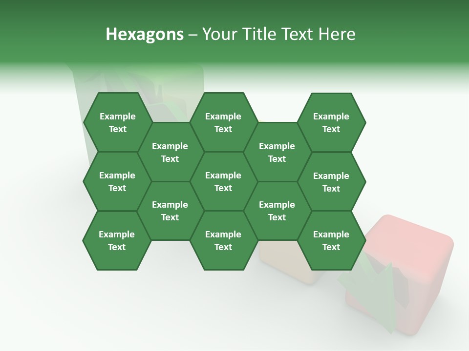 Down Statistic Space PowerPoint Template