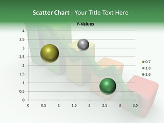 Down Statistic Space PowerPoint Template