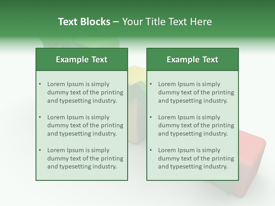 Down Statistic Space PowerPoint Template
