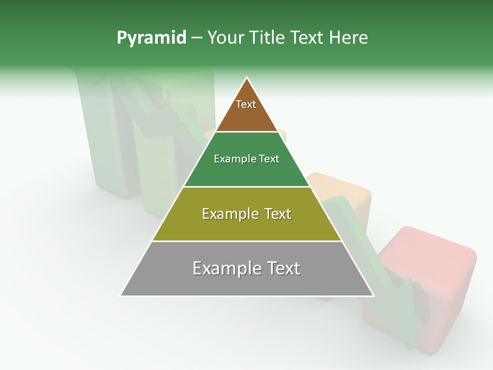 Down Statistic Space PowerPoint Template