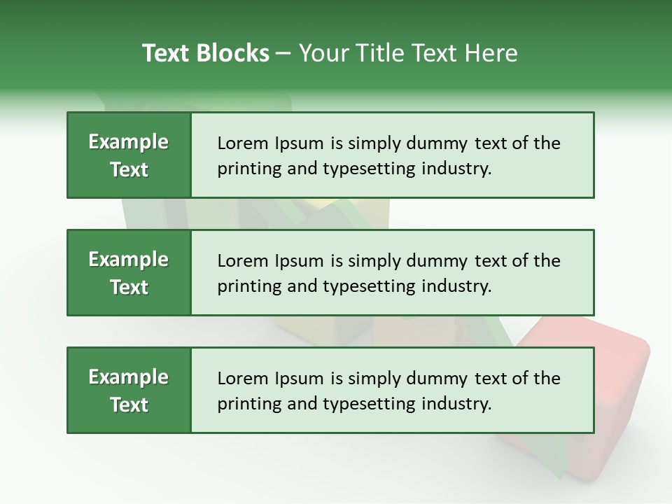 Down Statistic Space PowerPoint Template