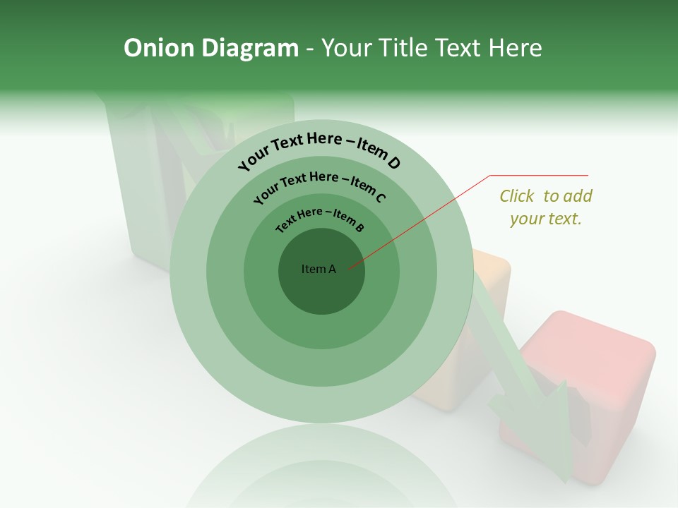 Down Statistic Space PowerPoint Template