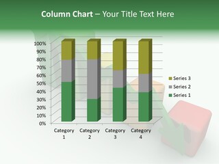 Down Statistic Space PowerPoint Template