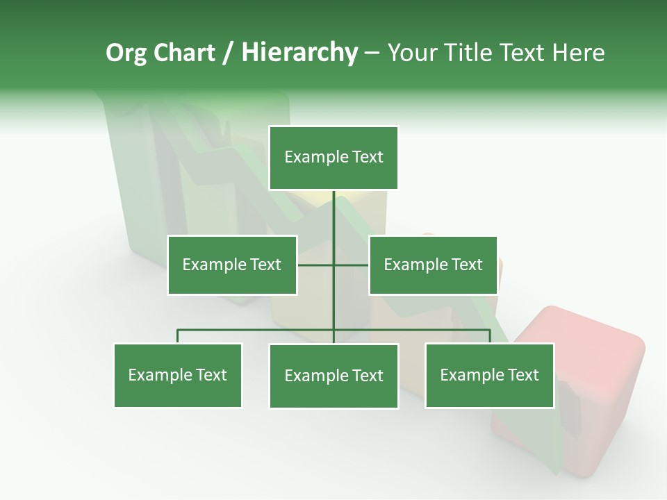 Down Statistic Space PowerPoint Template