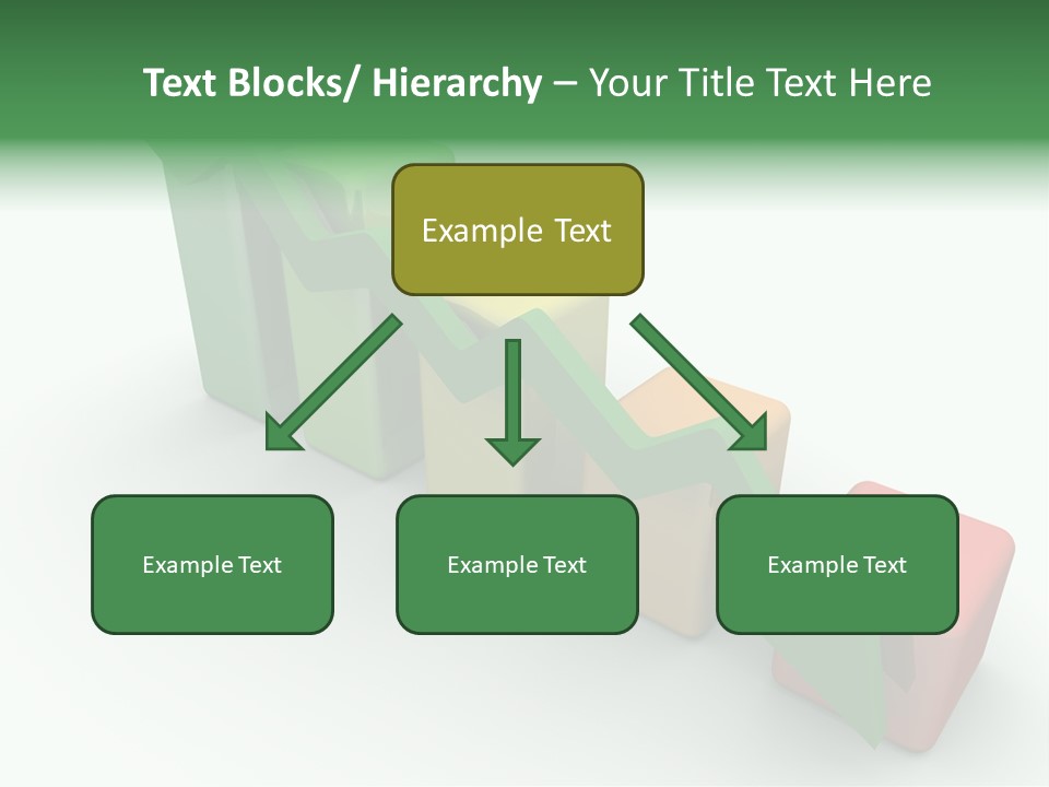 Down Statistic Space PowerPoint Template