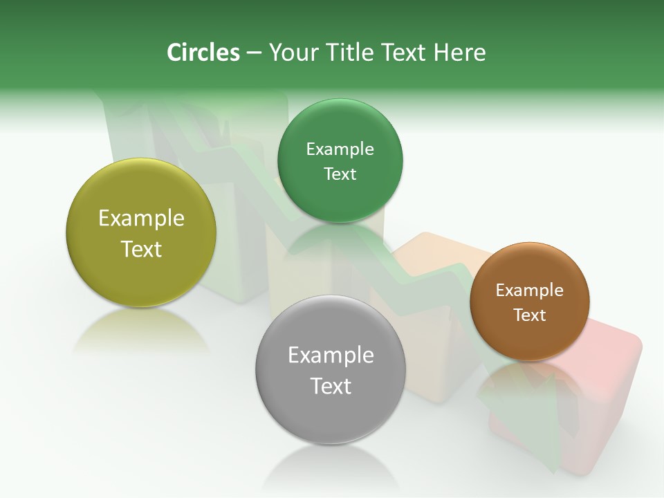 Down Statistic Space PowerPoint Template