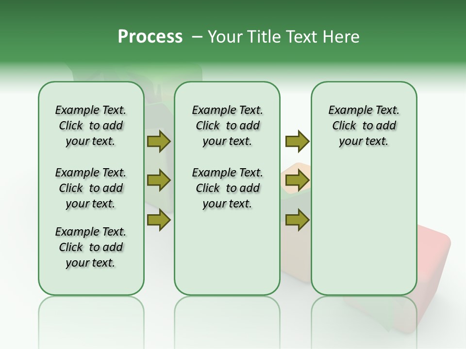 Down Statistic Space PowerPoint Template