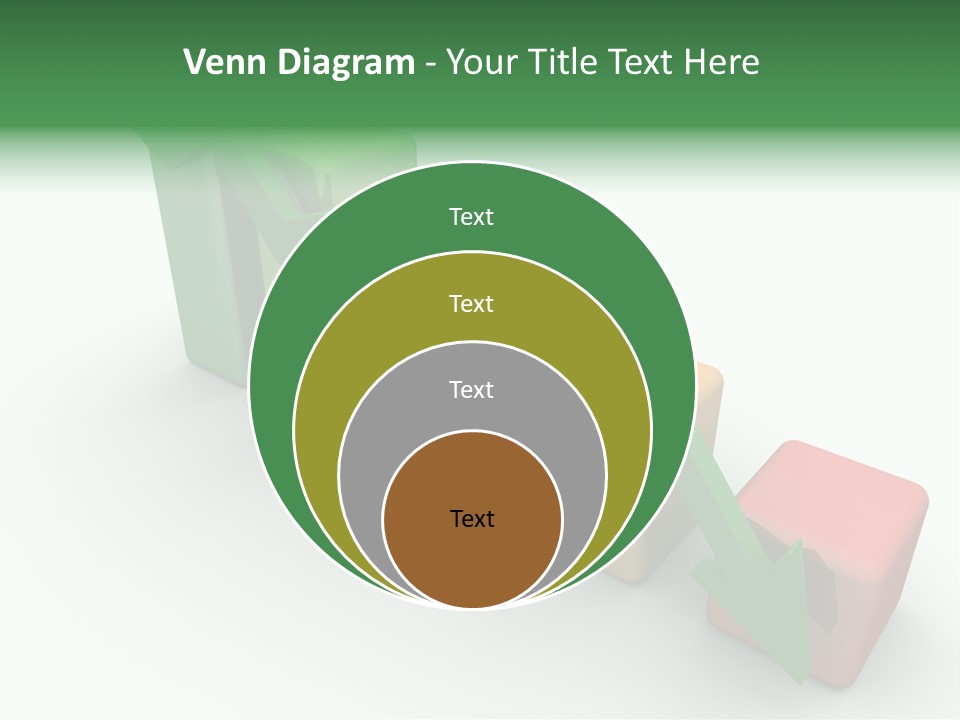 Down Statistic Space PowerPoint Template