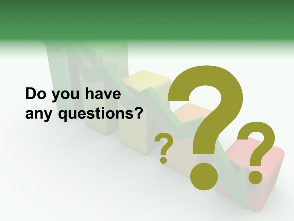 Down Statistic Space PowerPoint Template