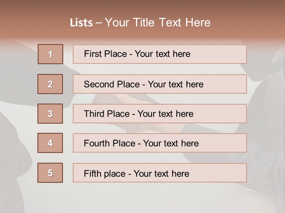Successful Black Company PowerPoint Template