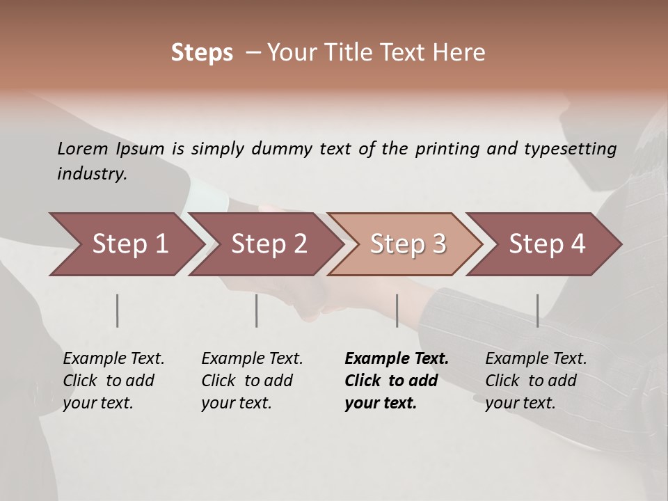 Successful Black Company PowerPoint Template