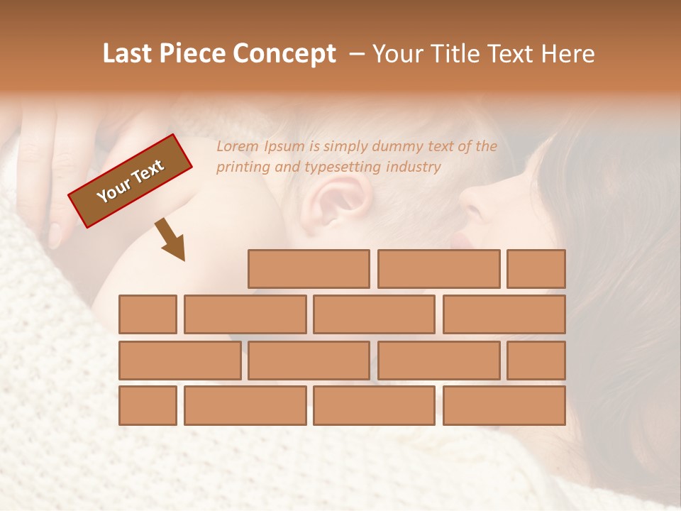 Nourish Breastfeeding Nurse PowerPoint Template