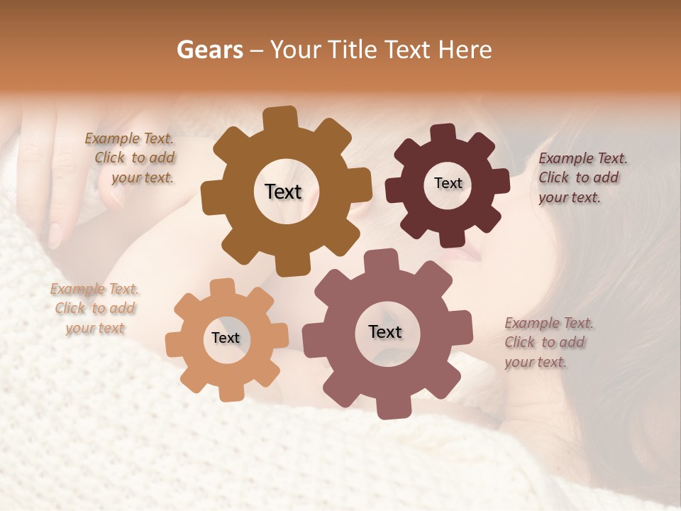 Nourish Breastfeeding Nurse PowerPoint Template