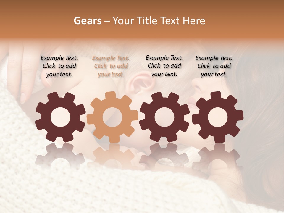 Nourish Breastfeeding Nurse PowerPoint Template