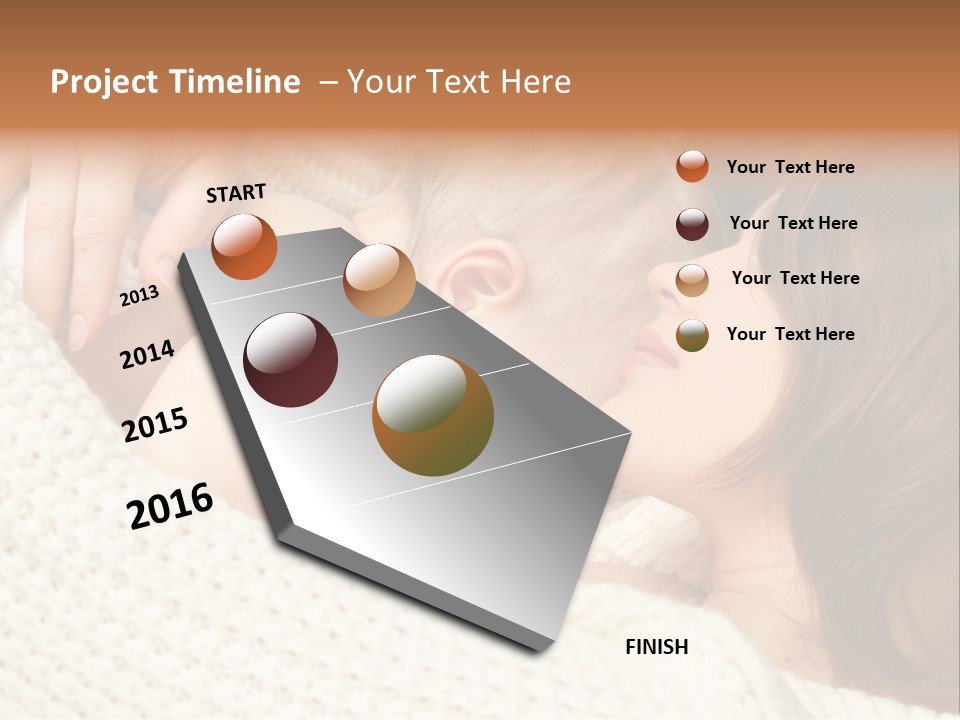 Nourish Breastfeeding Nurse PowerPoint Template