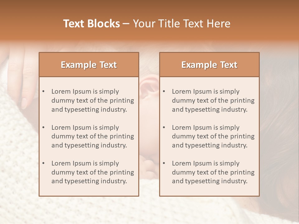 Nourish Breastfeeding Nurse PowerPoint Template