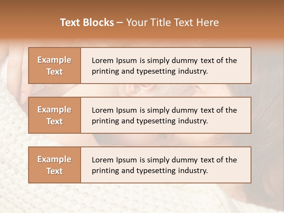 Nourish Breastfeeding Nurse PowerPoint Template