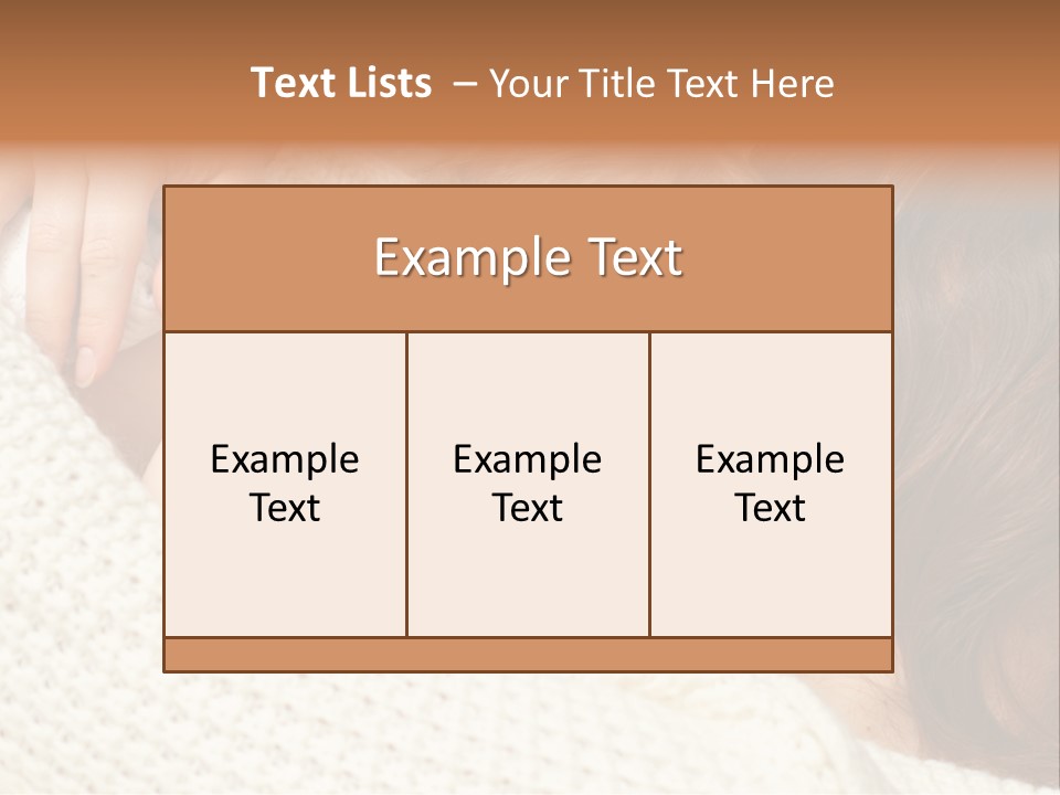 Nourish Breastfeeding Nurse PowerPoint Template