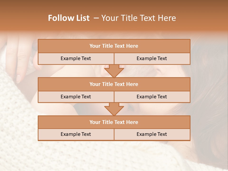 Nourish Breastfeeding Nurse PowerPoint Template