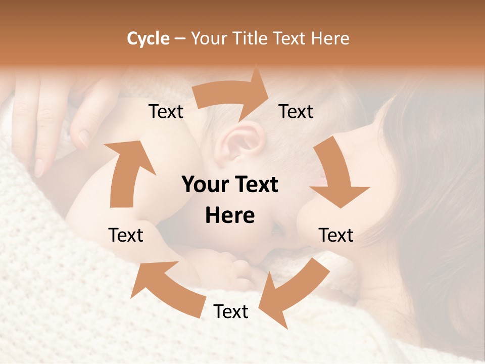 Nourish Breastfeeding Nurse PowerPoint Template