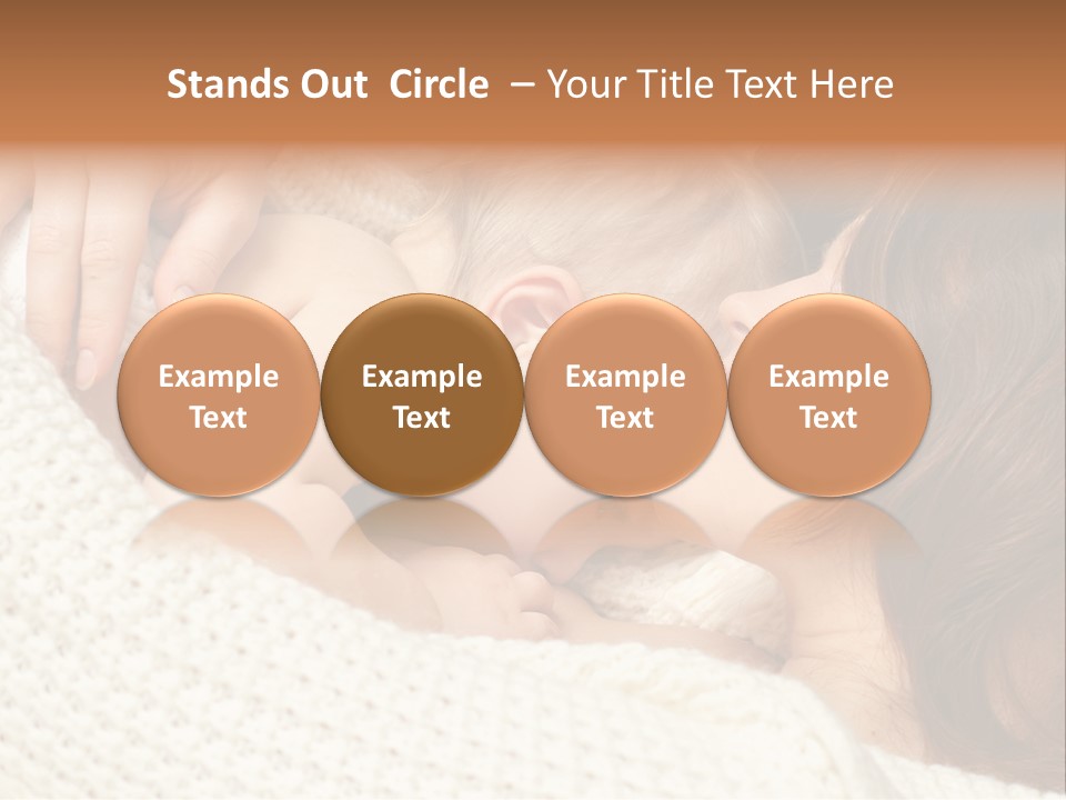 Nourish Breastfeeding Nurse PowerPoint Template