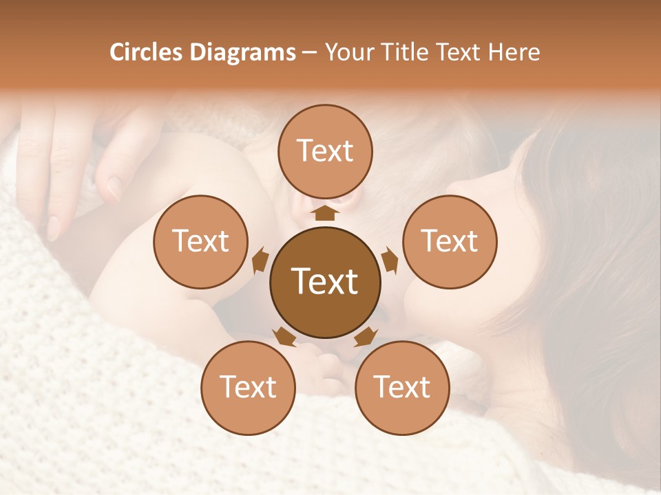 Nourish Breastfeeding Nurse PowerPoint Template