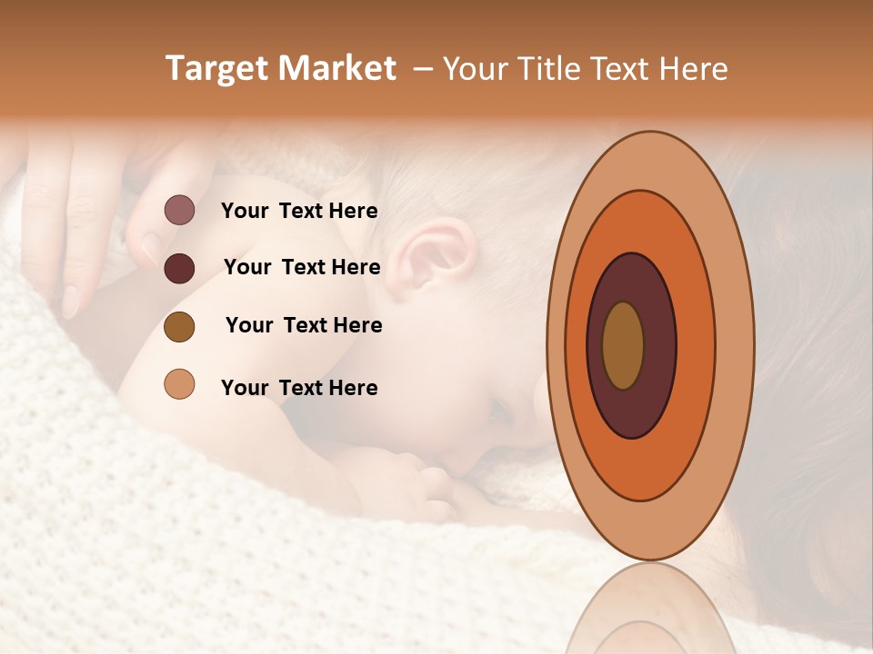 Nourish Breastfeeding Nurse PowerPoint Template