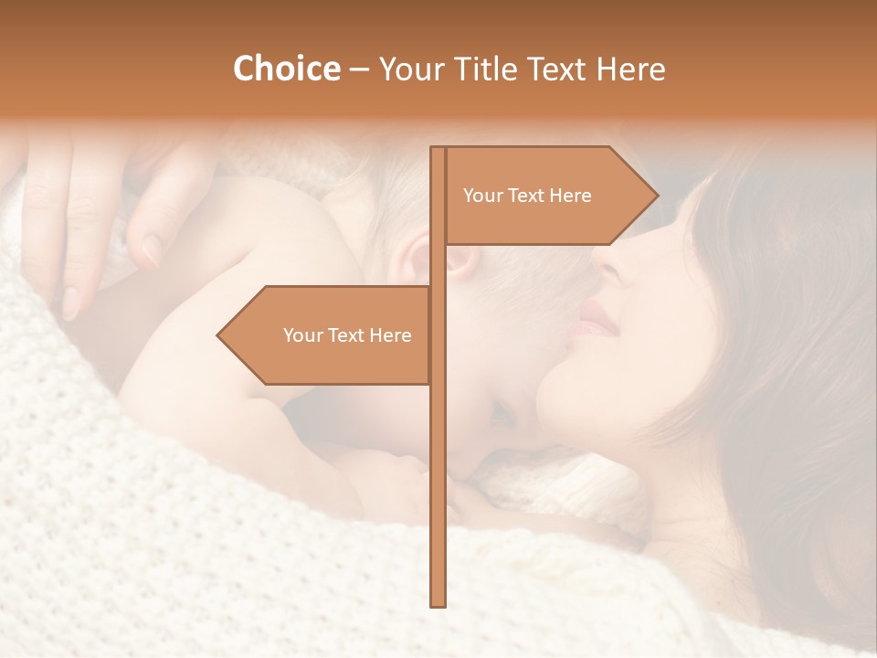 Nourish Breastfeeding Nurse PowerPoint Template