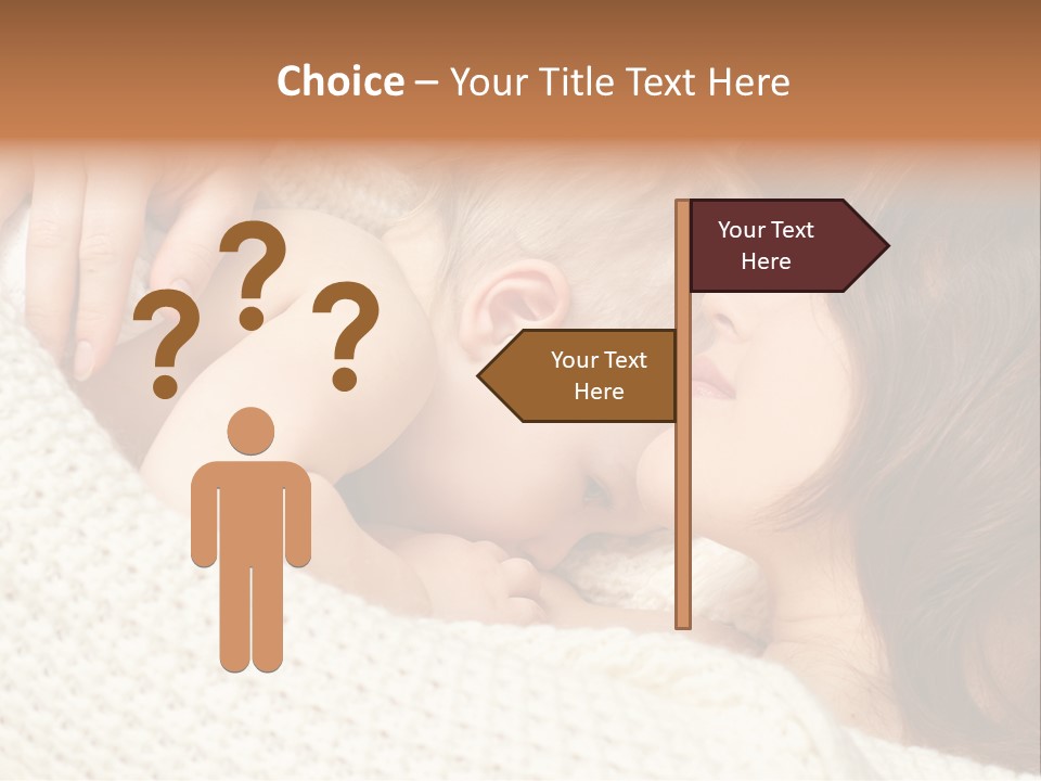 Nourish Breastfeeding Nurse PowerPoint Template