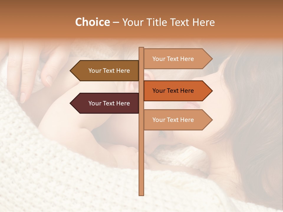 Nourish Breastfeeding Nurse PowerPoint Template