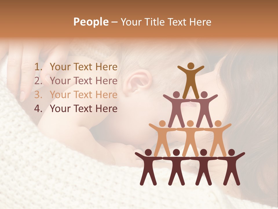 Nourish Breastfeeding Nurse PowerPoint Template