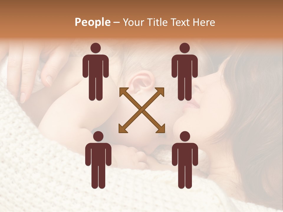 Nourish Breastfeeding Nurse PowerPoint Template