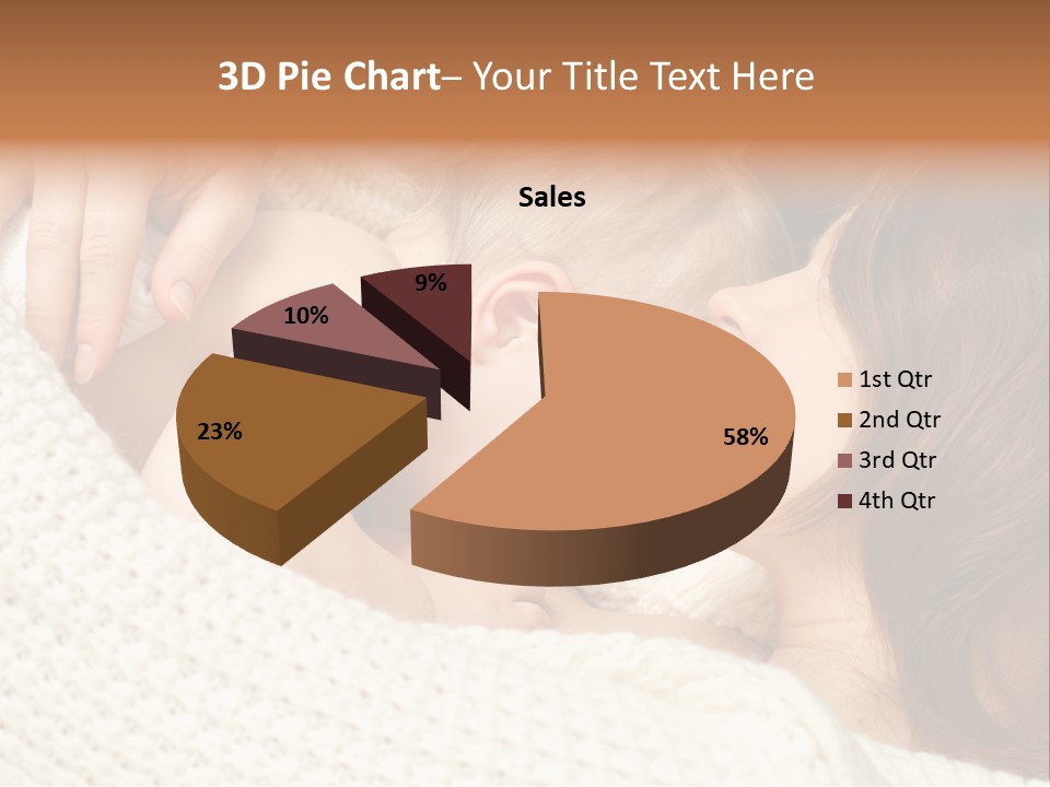 Nourish Breastfeeding Nurse PowerPoint Template