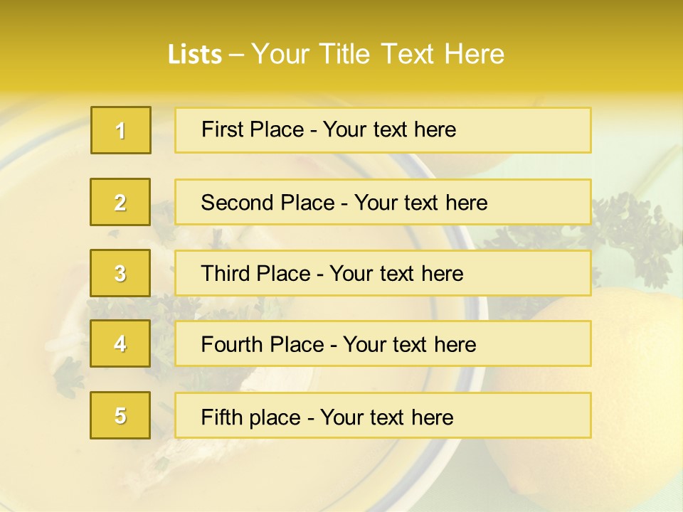 Drink Pernicious Burger PowerPoint Template