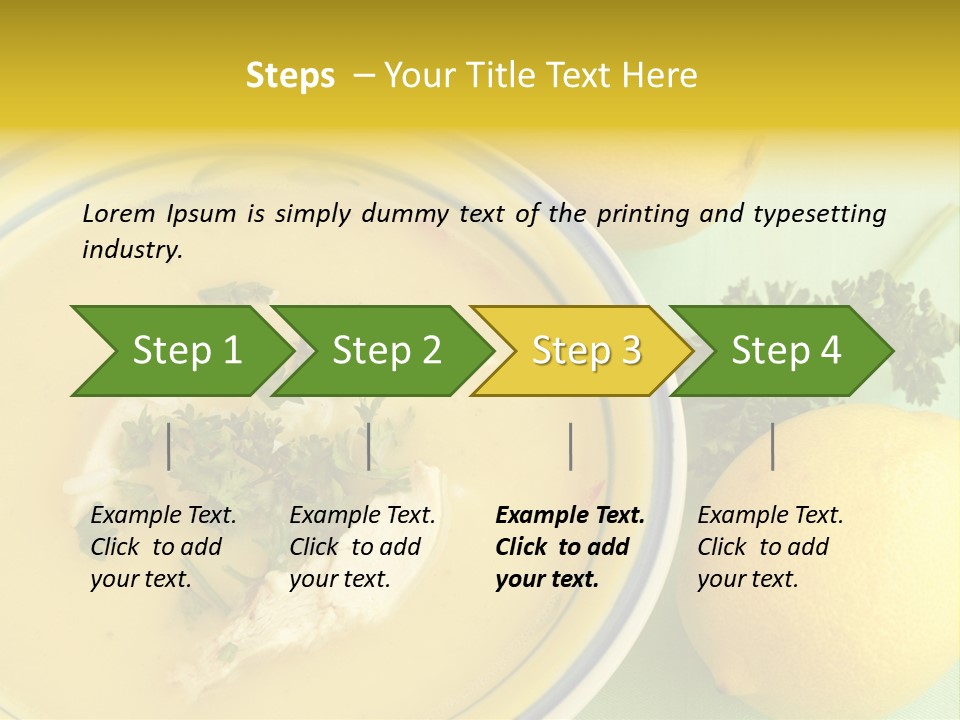 Drink Pernicious Burger PowerPoint Template