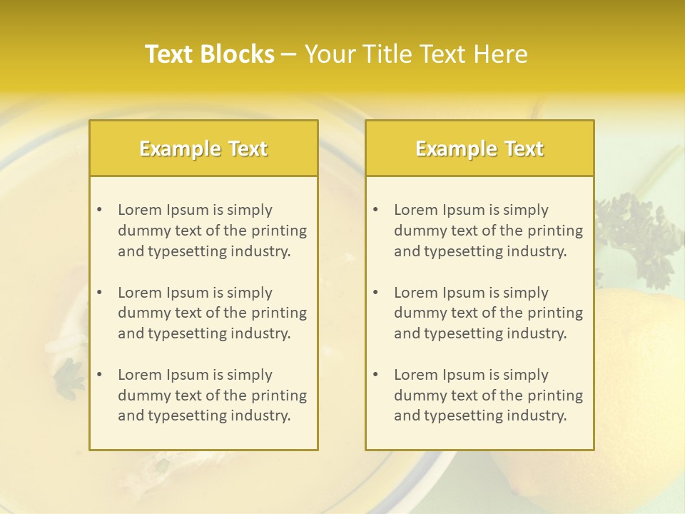 Drink Pernicious Burger PowerPoint Template