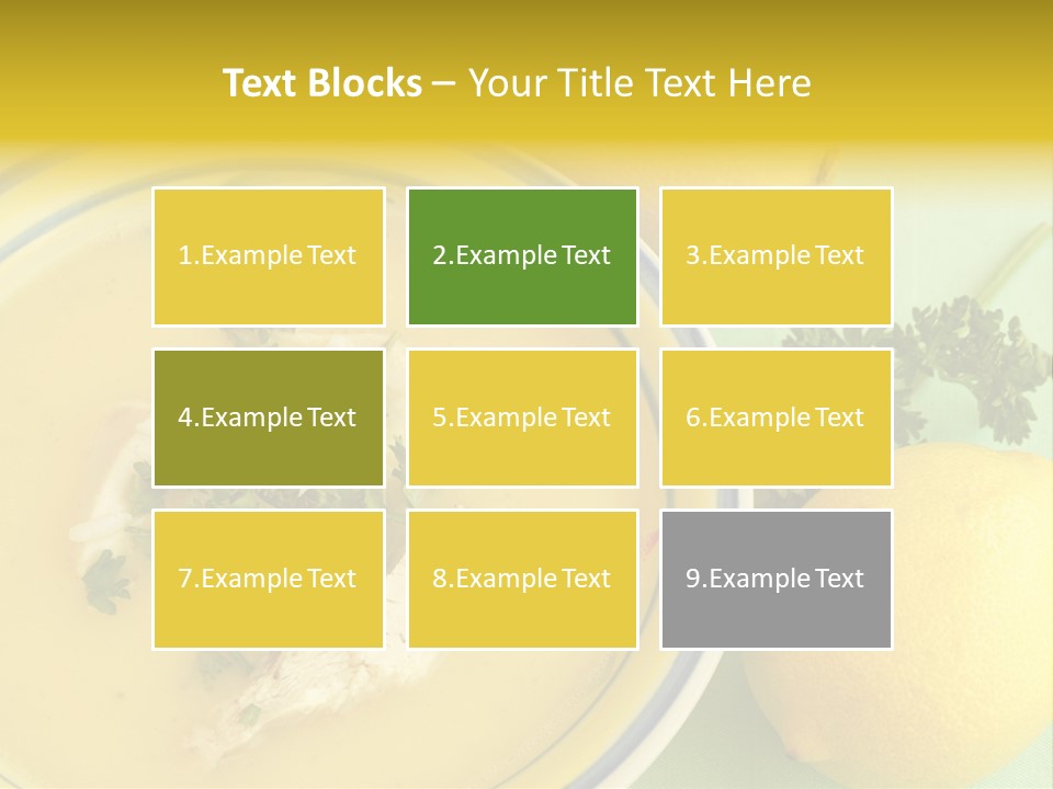 Drink Pernicious Burger PowerPoint Template