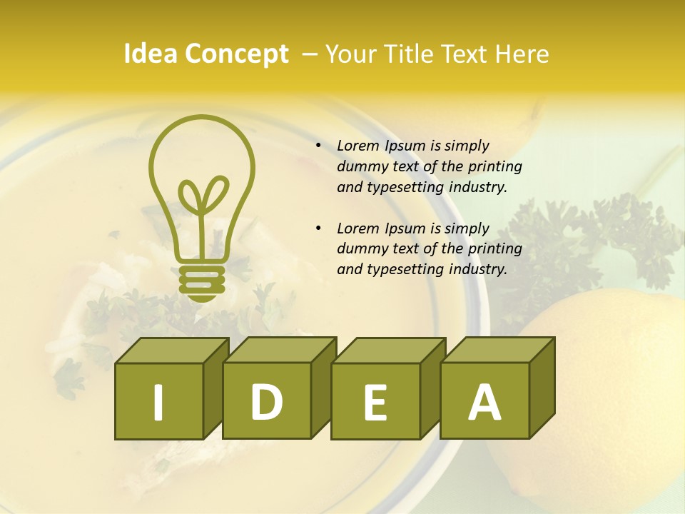 Drink Pernicious Burger PowerPoint Template