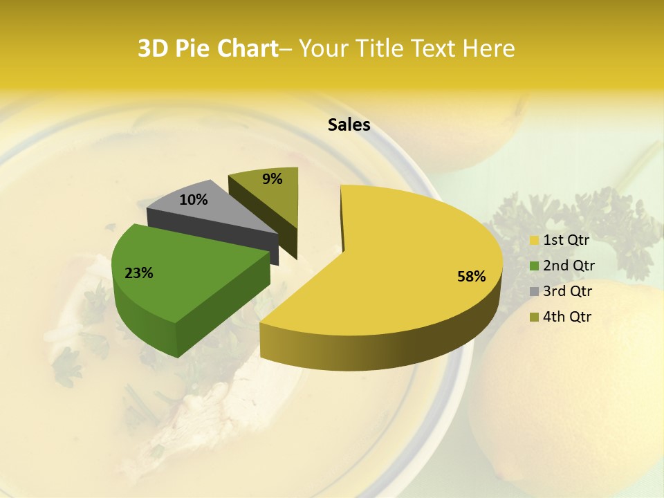Drink Pernicious Burger PowerPoint Template