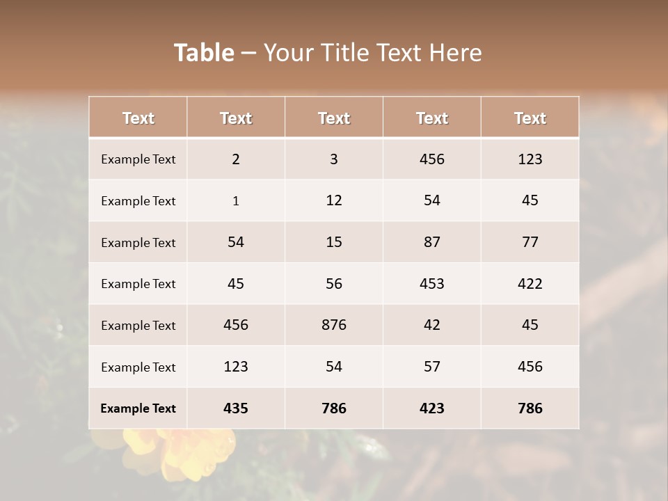 Signs Food Beverage PowerPoint Template