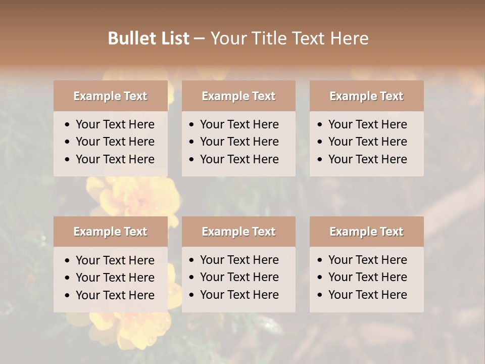 Signs Food Beverage PowerPoint Template