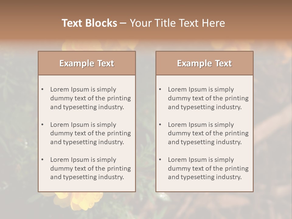 Signs Food Beverage PowerPoint Template