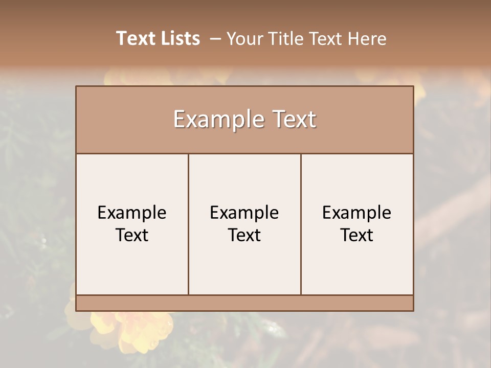 Signs Food Beverage PowerPoint Template
