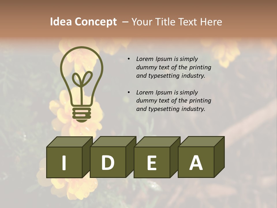 Signs Food Beverage PowerPoint Template