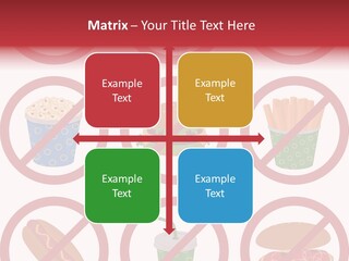 Burger Restriction Drink PowerPoint Template