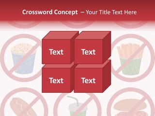 Burger Restriction Drink PowerPoint Template