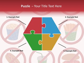 Burger Restriction Drink PowerPoint Template